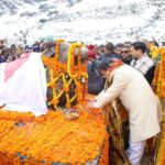 केदारनाथ मंदिर के कपाट खुलने पर मुख्यमंत्री पुष्कर सिंह धामी ने की धाम में पूजा-अर्चना