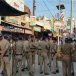 कोर्ट की रोक के बावजूद ईद की नमाज के बाद निकाला जुलूस, पुलिस/पीएसी तैनात