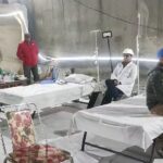 सिलक्यारा सुरंग खुली, सुरंग के अंदर बनाया अस्थाई अस्पताल