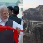 प्रधानमंत्री मोदी ने चिनाब पुल राष्ट्र को किया समर्पित