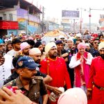 25 हजार संगतों के साथ हुई ऐतिहासिक नगर परिक्रमा